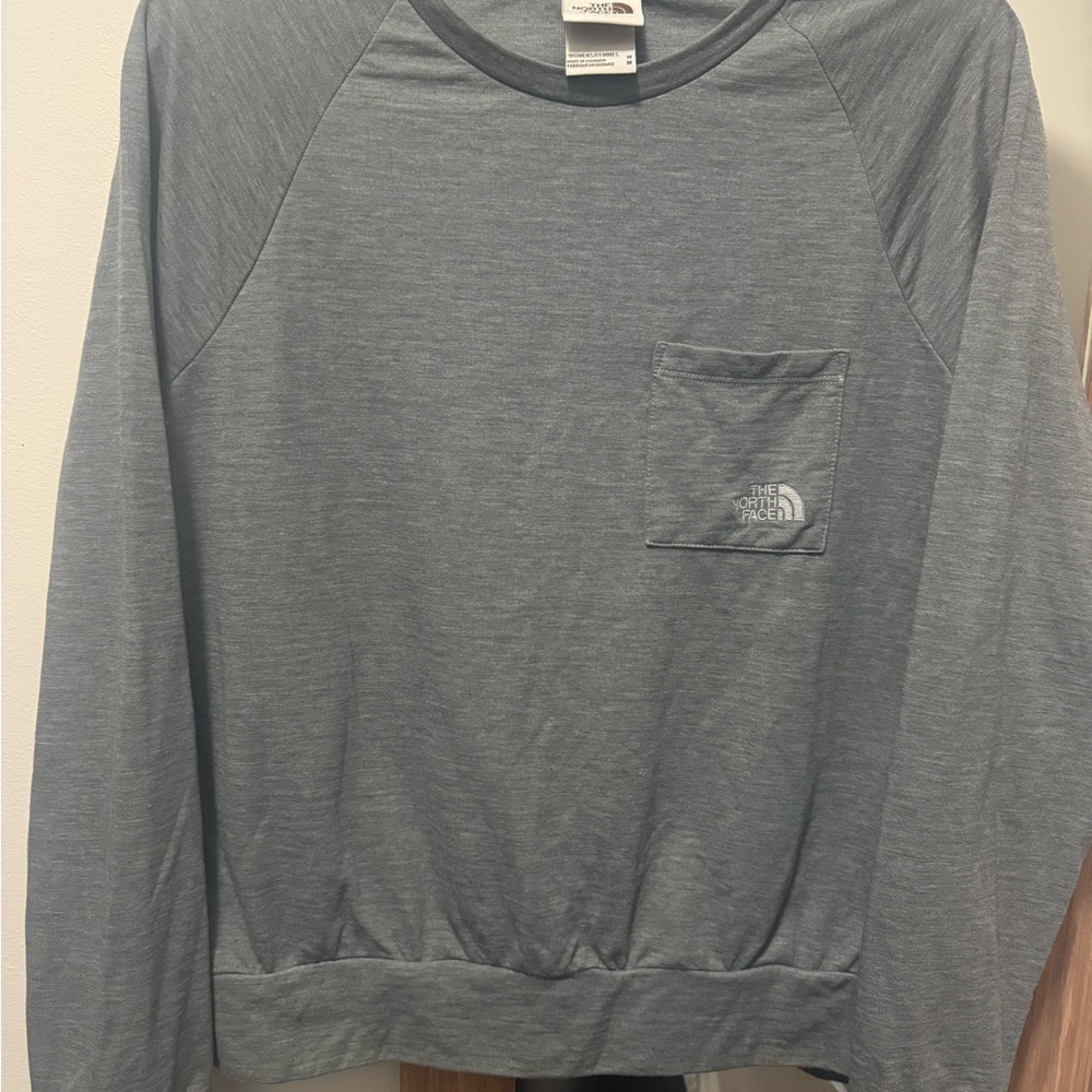 The North Face Gray Crew Neck Tee